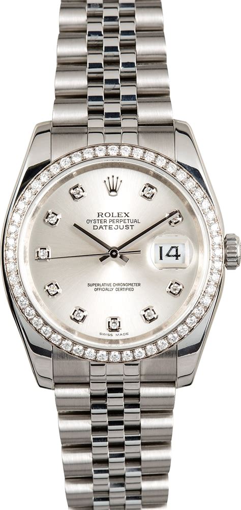 116244 rolex|rolex diamond bezel 116244.